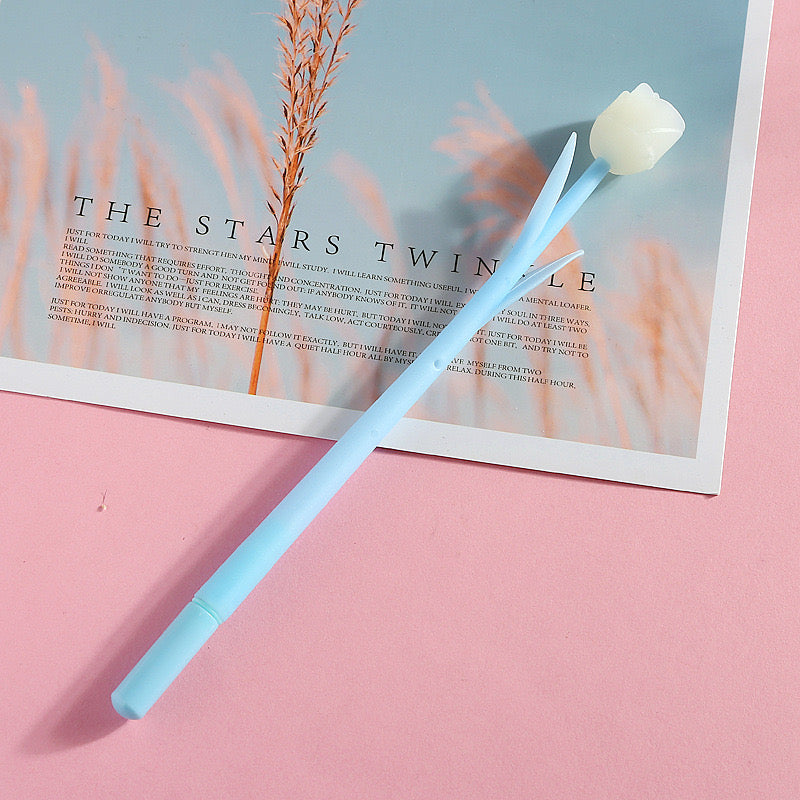 Rose Look Color-Changing Silicone Gel Pen