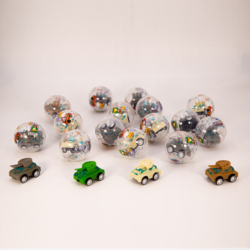 10pcs Puzzle Fun Tank 50mm Capsule Gashapon Toys for Kids