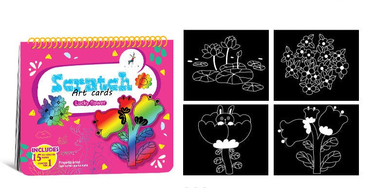 15pcs Scratch Art Cards for Kids Scratch Painting with 6 Topics – GOODIE  BAGS ONLINE SHOP