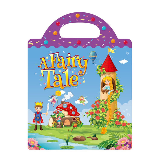 Double-Sided Design Reusable Sticker Book for Kids - A Fairy Tale