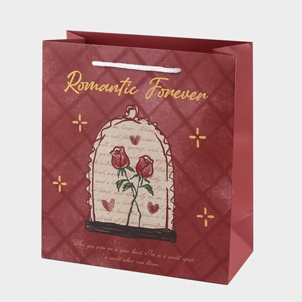 Rose of Nebula Paper Gift Bags - Romantic Forever