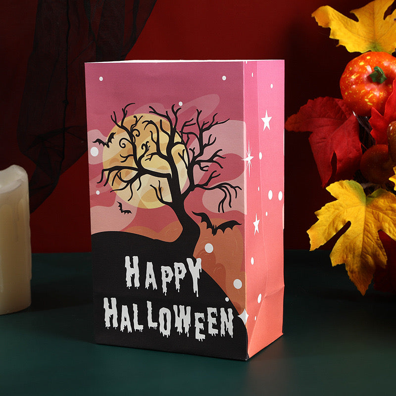 20pcs Halloween Trick or Treat Candy Gift Paper Bags