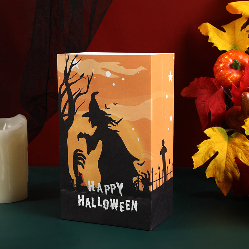 20pcs Halloween Trick or Treat Candy Gift Paper Bags