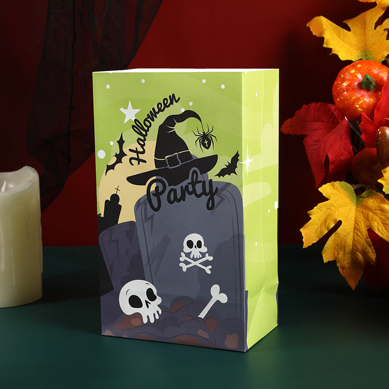 20pcs Halloween Trick or Treat Candy Gift Paper Bags