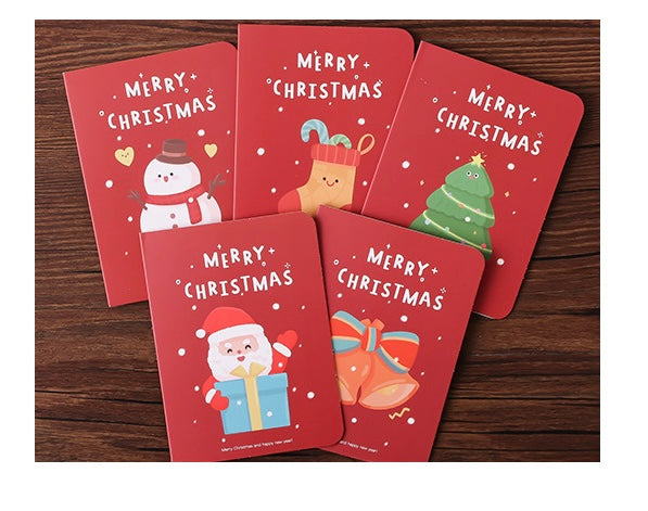 Christmas Red Collection Greeting Cards for Christmas Celebration