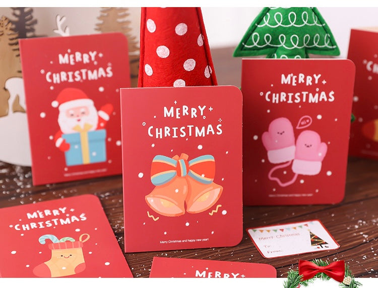 Christmas Red Collection Greeting Cards for Christmas Celebration