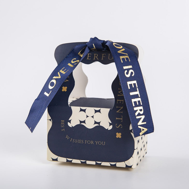 Stylish Classic Candy Boxes Wedding Gifts Boxes - Navy Blue