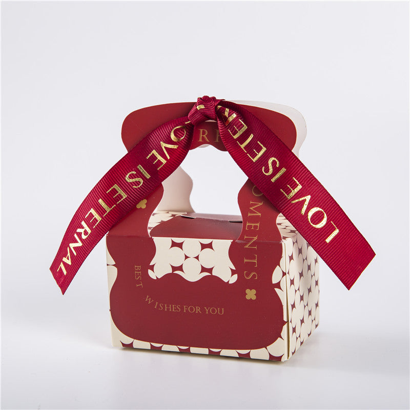 Stylish Classic Candy Boxes Wedding Gifts Boxes - Red