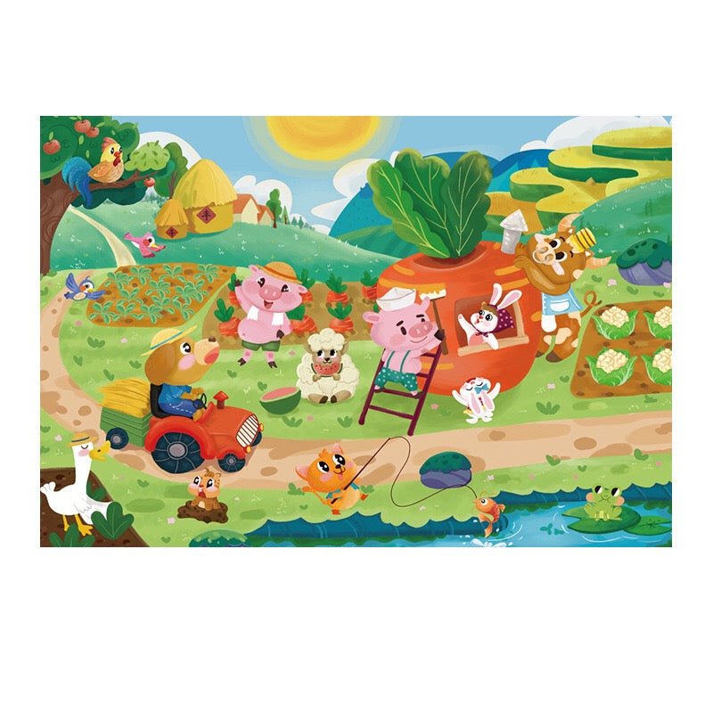 36pcs Learning Educational Jigsaw Puzzles Toys for Kids