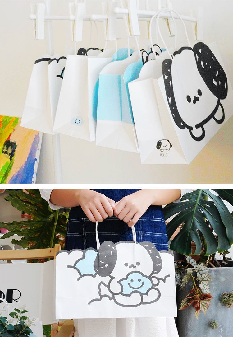 Jelly Cute Dog Paper Gift Bags