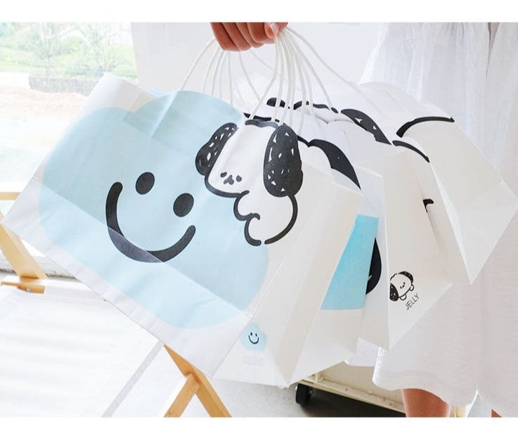 Cloudy Jelly Cute Dog Paper Gift Bags