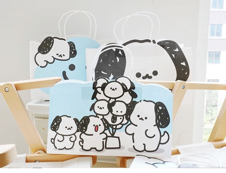 Jelly Cute Dog Paper Gift Bags