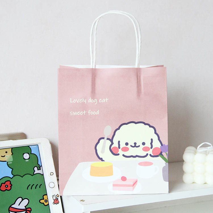 Cotton Dog Sweet Food Paper Gift Bags