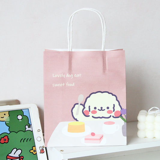 Cotton Dog Sweet Food Paper Gift Bags