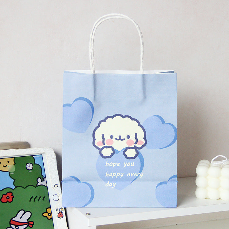 Cotton Dog Happy Day Paper Gift Bags